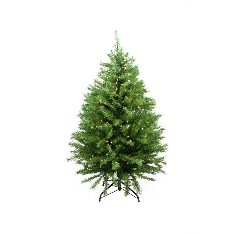 Northlight 4.5' Prelit Medium Northern Frasier Fir Upswept Artificial